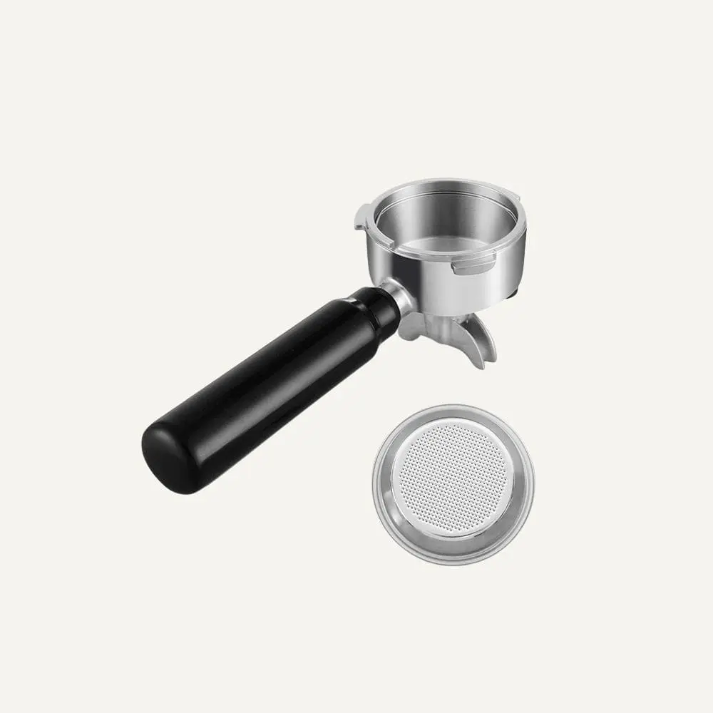 58MM Non Pressurized Double Cup Metal Filter and Portafilter For Espresso Maker ECMF0 - Image 2