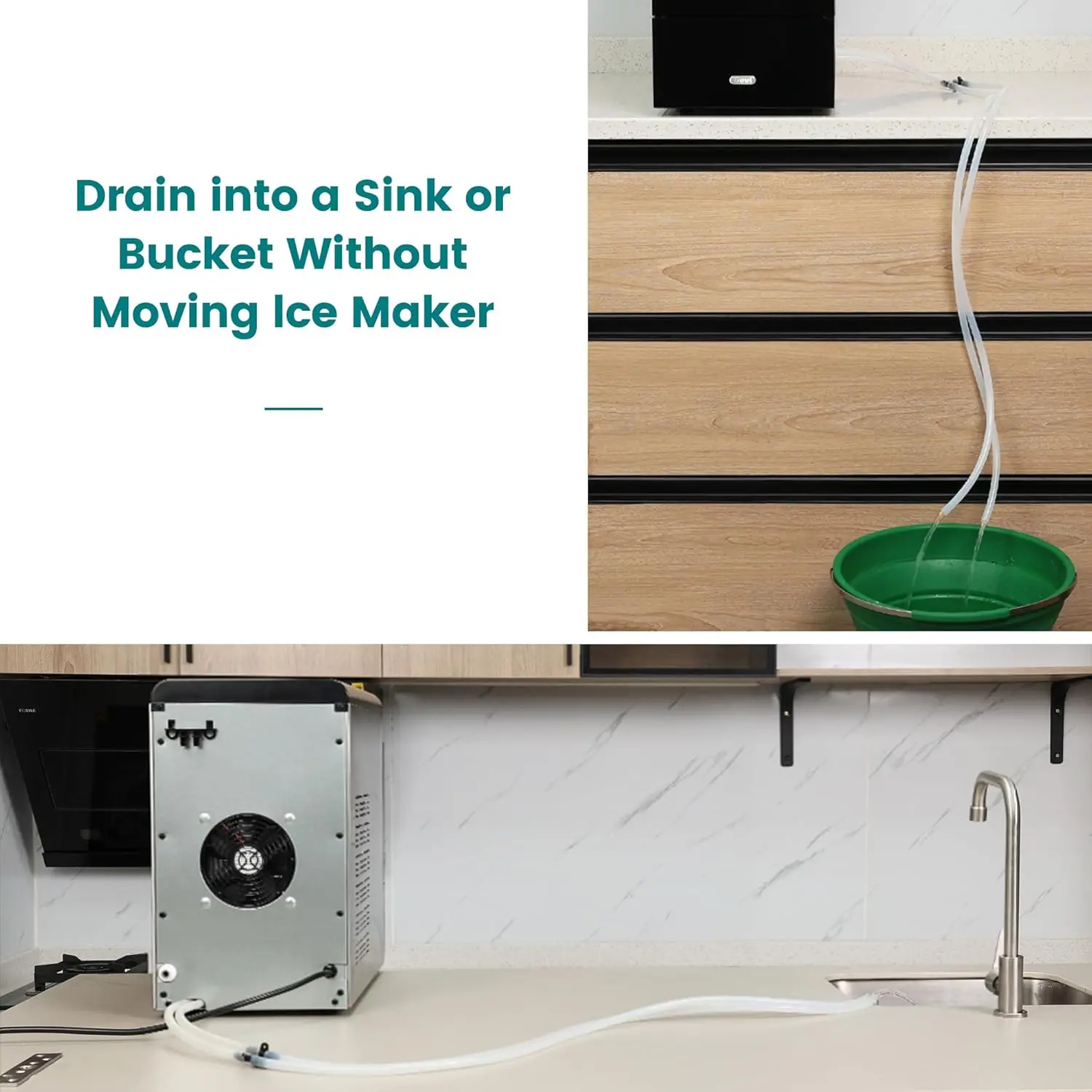Drain Hose Extension for Ice Maker IMNA0, IMNB0 - Image 2