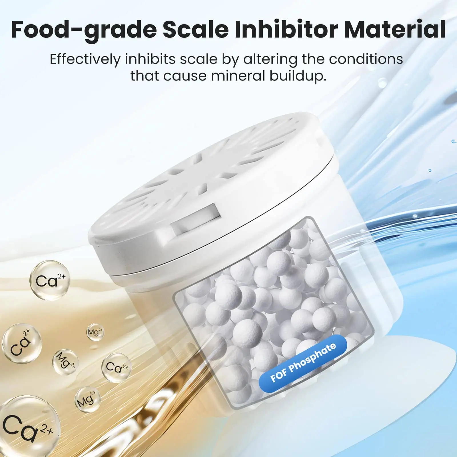Gevi Food-Grade Water Scale Inhibitor for Ice Maker & Coffee Makers - Image 2