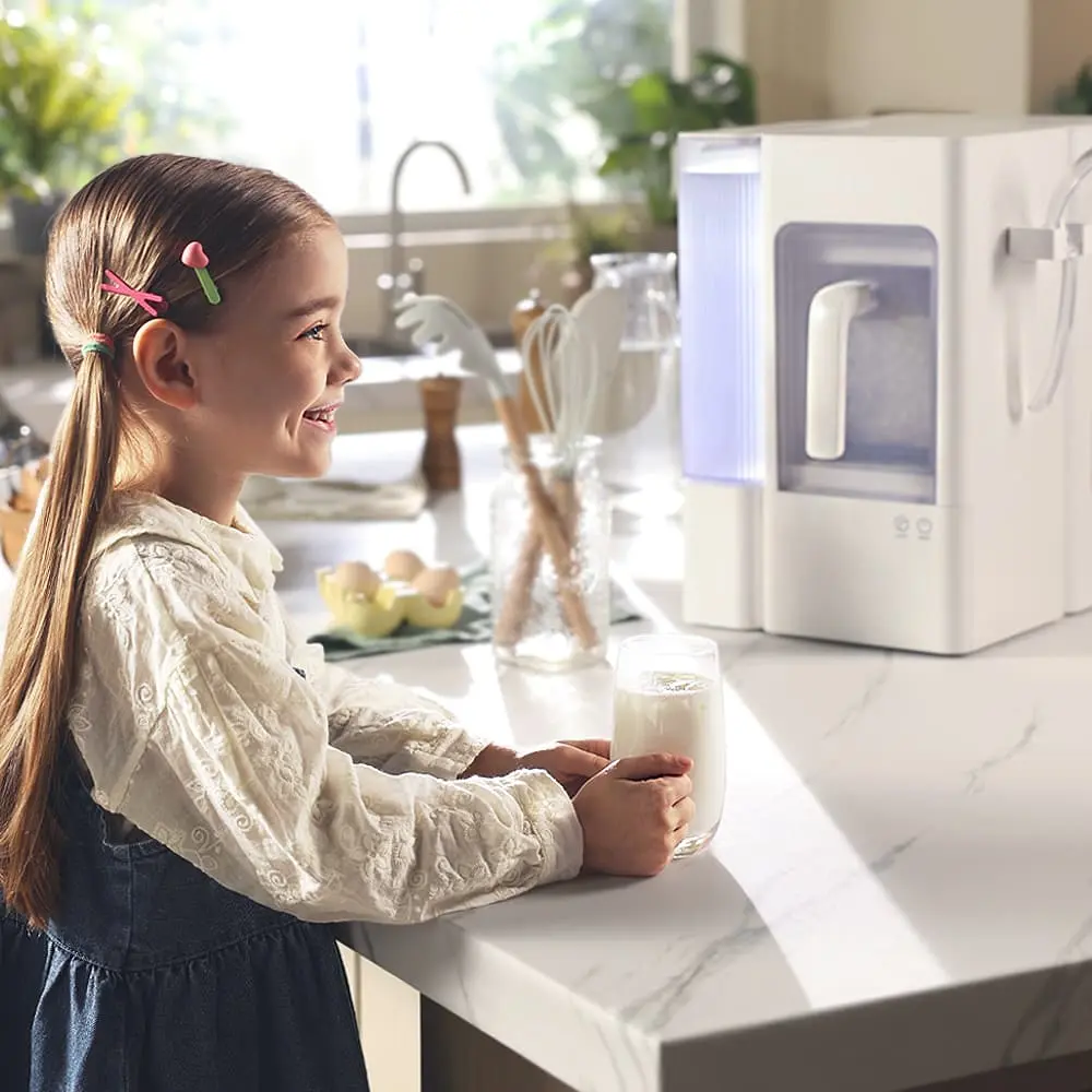 GEVI Adella Crystal Clear Nugget Ice Maker Machine IMNC0 - Image 8