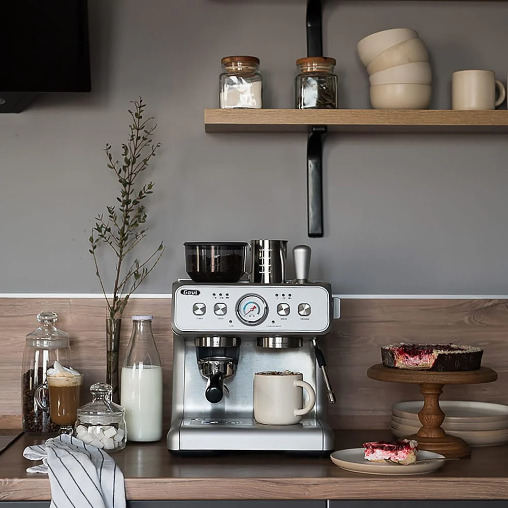 GEVI Dual Boiler Espresso Coffee Maker Machine ECMF0 - Image 11