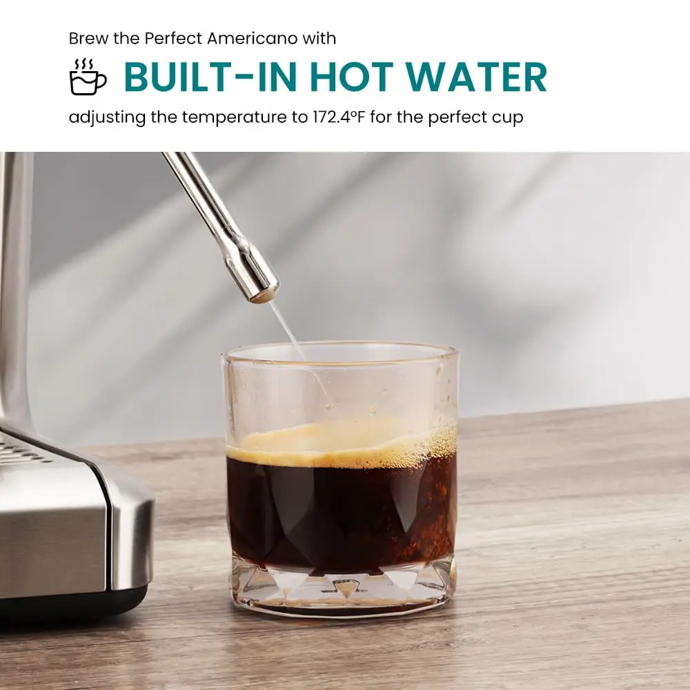 GEVI Ezbru 1000 Espresso Coffee Maker Machine with Pre-infusion ECMC0 - Image 7