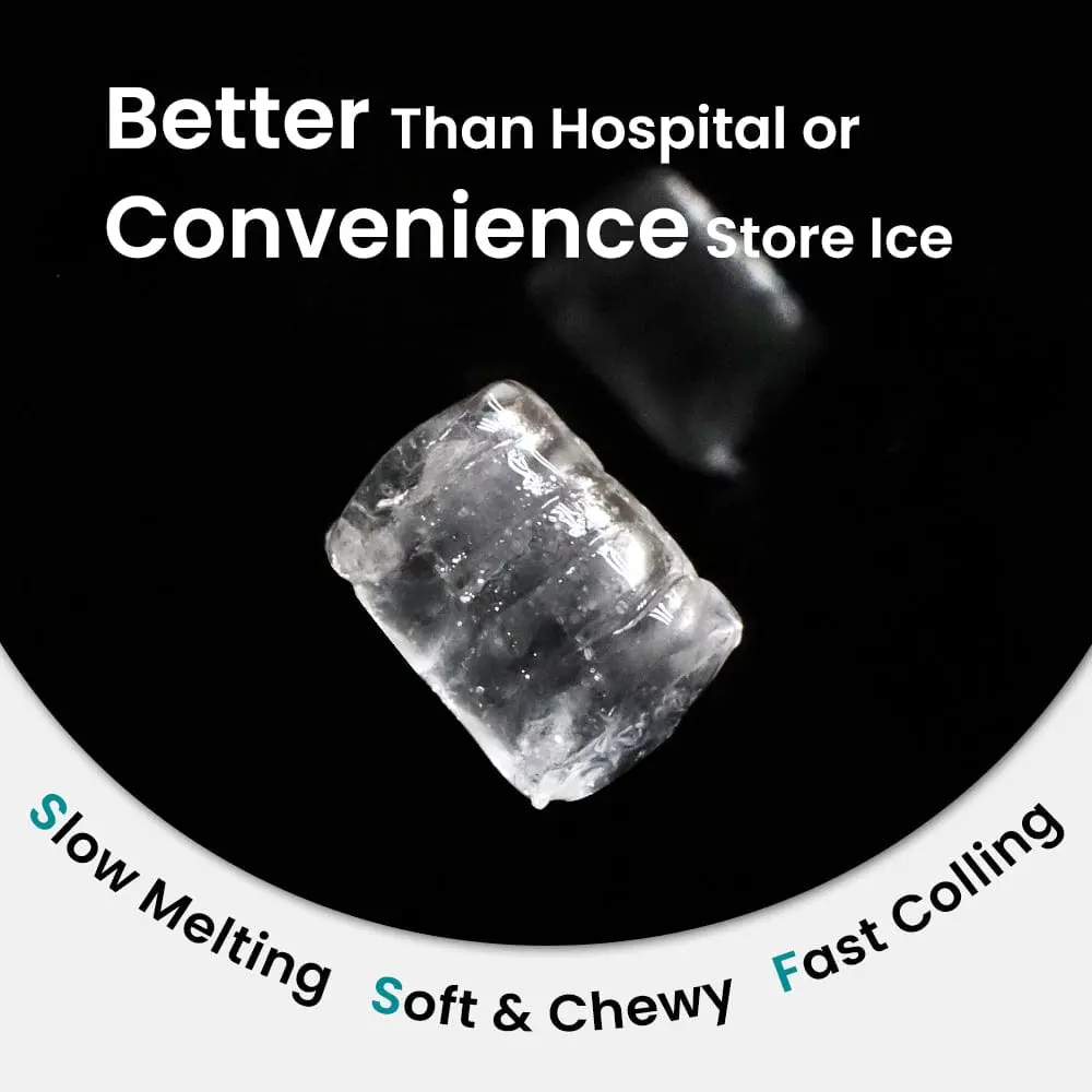GEVI KNOVA Portable Countertop Compact Gemi Nugget Ice Maker IMND0 - Image 3