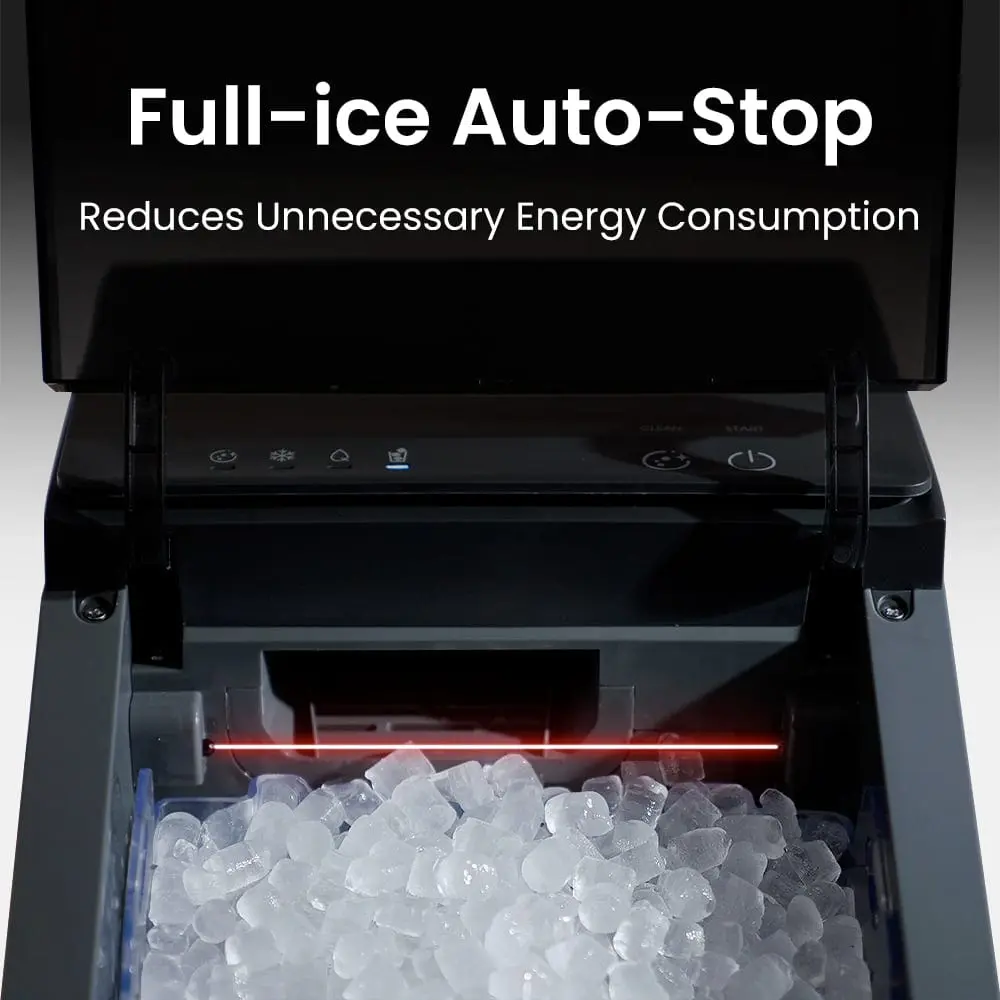 GEVI KNOVA Portable Countertop Compact Gemi Nugget Ice Maker IMND0 - Image 8