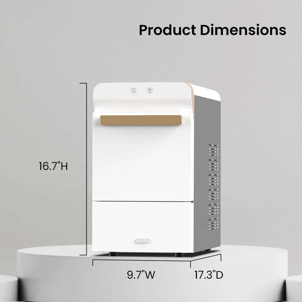 GEVI Household V2.0 Countertop Nugget Ice Maker Machine for Home IMNA0 - Image 13
