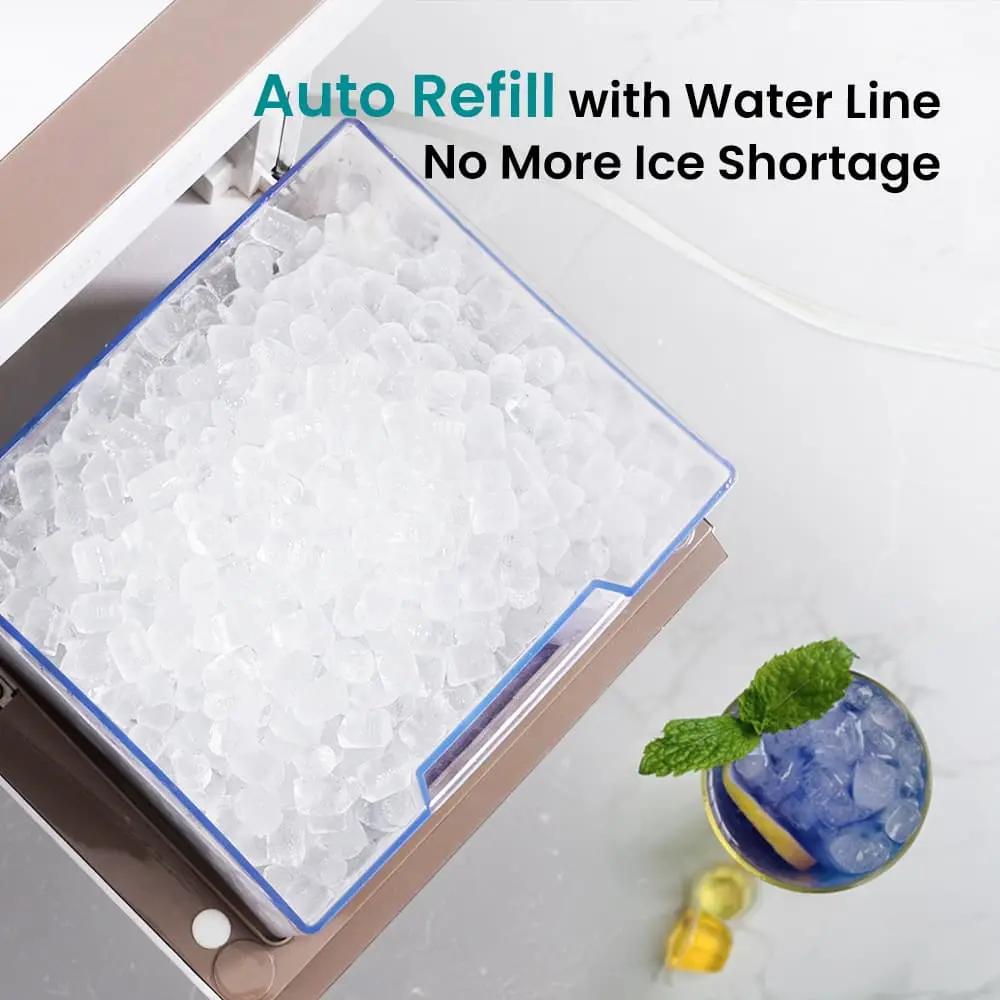 GEVI Household V2.0 Countertop Nugget Ice Maker Machine for Home IMNA0 - Image 6