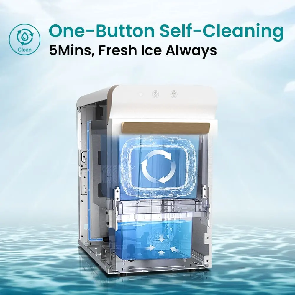 GEVI Household V2.0 Countertop Nugget Ice Maker Machine for Home IMNA0 - Image 7
