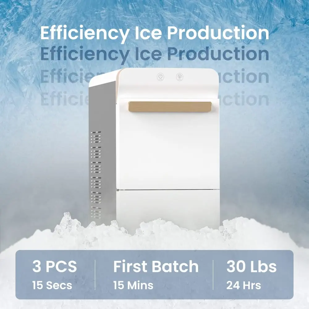 GEVI Household V2.0 Countertop Nugget Ice Maker Machine for Home IMNA0 - Image 8