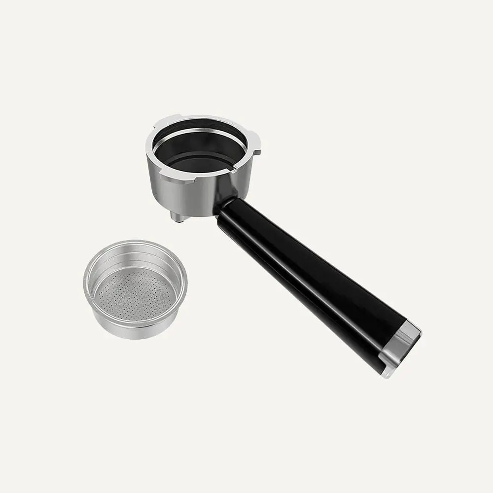 Single Cup Dual Wall Metal Filter and Portafilter Combo For Espresso Coffee Machine ECMG0, ECMA0 - Image 2