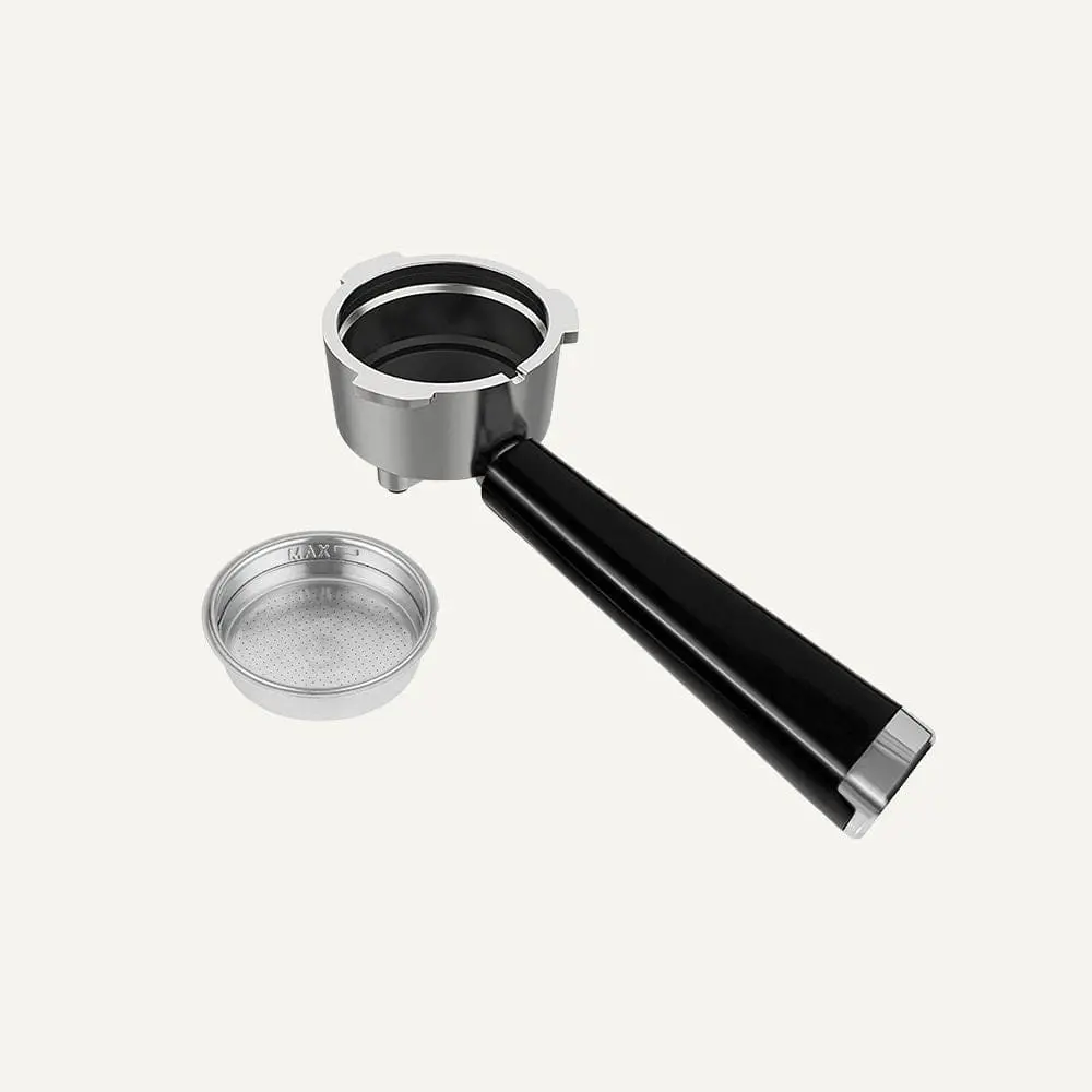 Single Cup Dual Wall Metal Filter and Portafilter Combo For Espresso Coffee Machine ECMG0, ECMA0 - Image 5