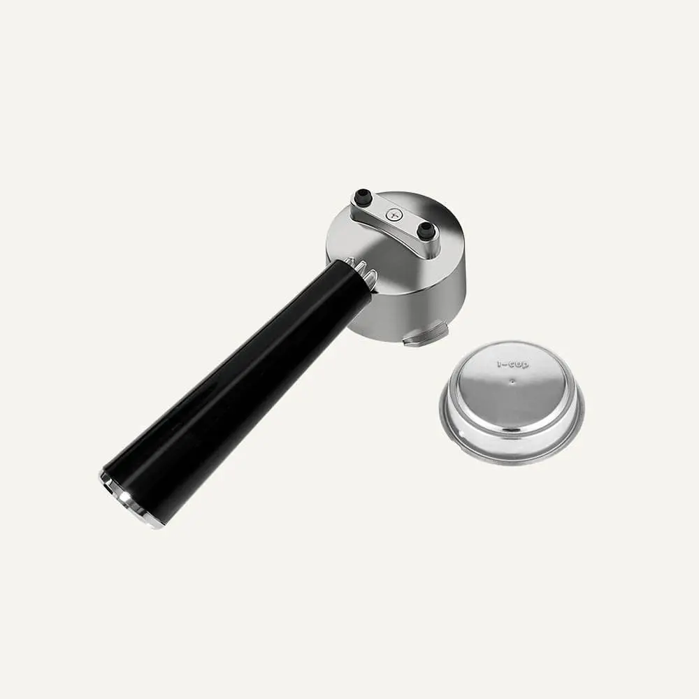 Single Cup Dual Wall Metal Filter and Portafilter Combo For Espresso Coffee Machine ECMG0, ECMA0 - Image 6